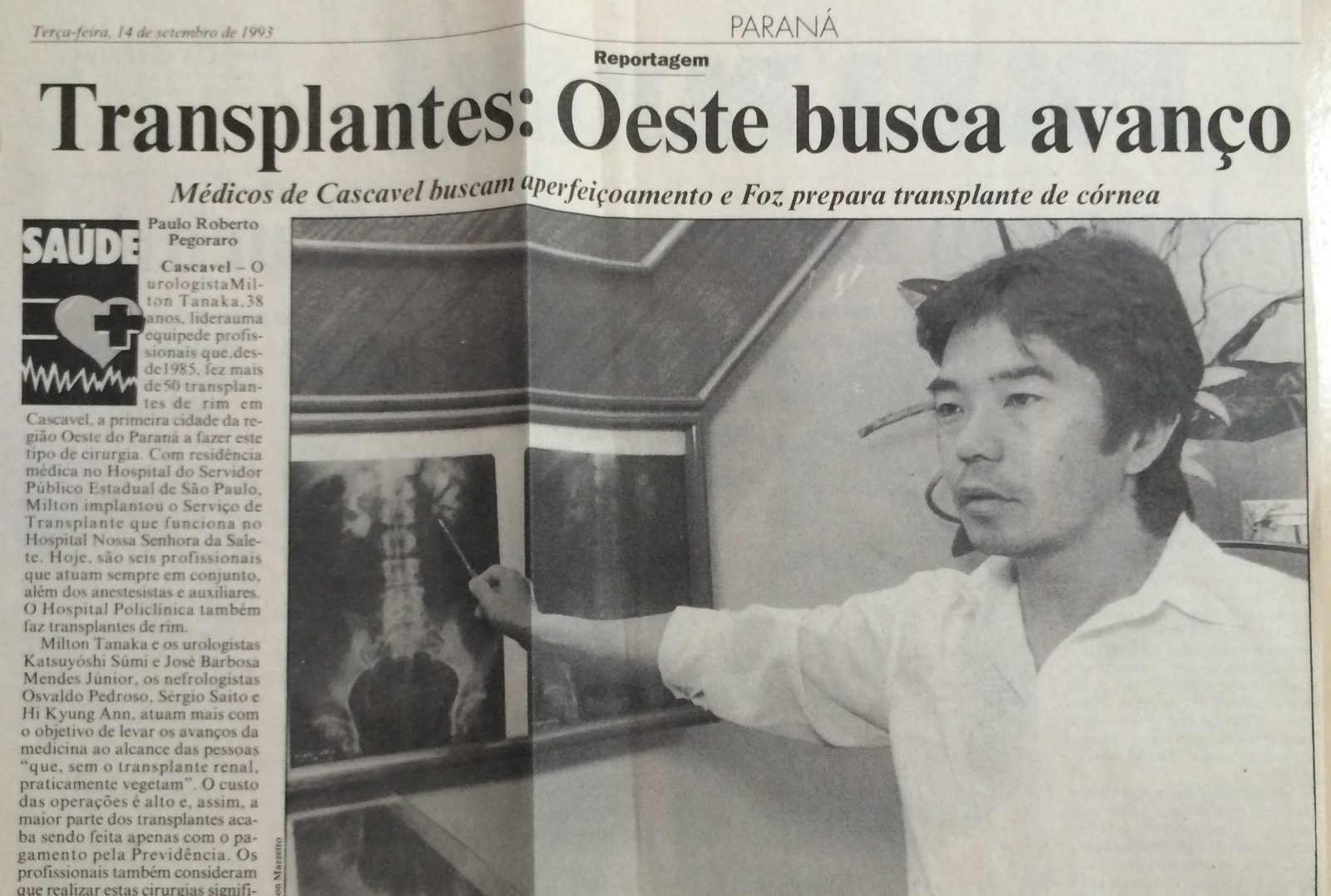 Transplante renal no Oeste do Paraná